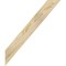Ekena Millwork 4"W x 22"D x 26"H Traditional Rough Sawn Knee Brace, Douglas Fir BRC04X22X26TRA00RDF - alternate 4